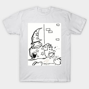 Ape Wizard Turns on the Water T-Shirt